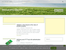 Tablet Screenshot of alessandrocolla.com